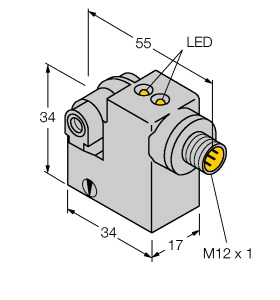 TURCK德国图尔克 磁感应传感器 BIM-IKM-AP6X2-H1141/S34
