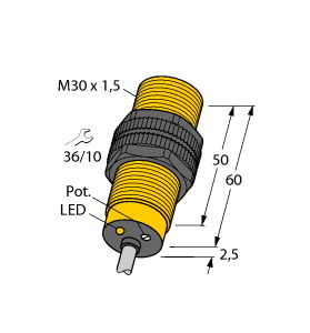 TURCK德国图尔克 电容式传感器 BCE10-S30-VP6X
