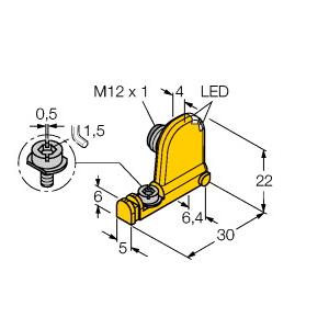 TURCK德国图尔克  磁场传感器 BIM-UNT-AP6X2-H1141