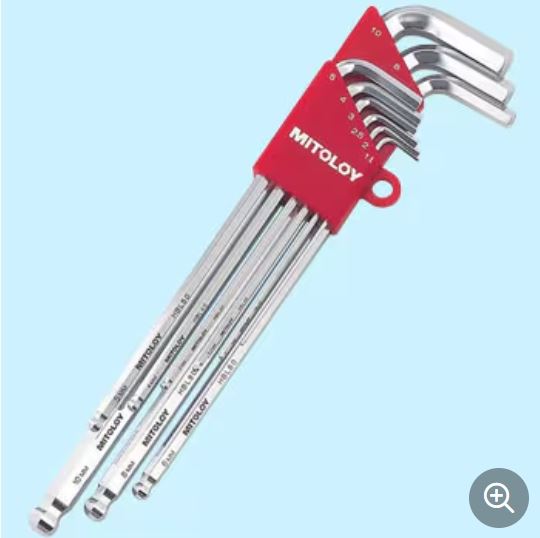 MITOLOY水户工机HBL900空心球头扳手青岛平山郭-158-54210565