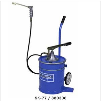 日本YAMADA注油枪SK-77手动桶式润滑脂泵青岛平山郭15854210565