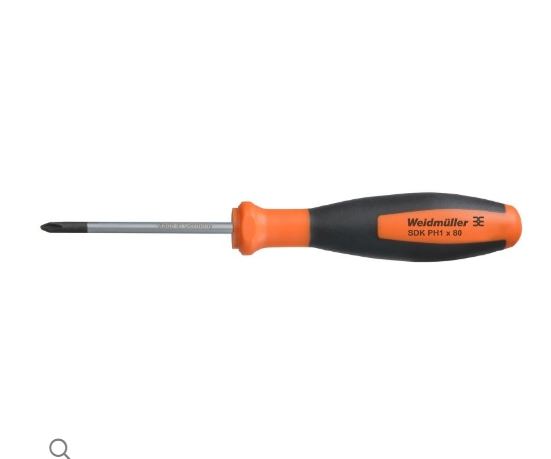 德国Weidmüller 十字螺丝刀 SDK PH1 X 80