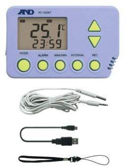 AND艾安得数字温度数据记录器AD-5326TT 详询  关15908970566