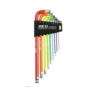 SKII藤原产业内六角扳手套装SLBW09EL-RB详询  关15908970566