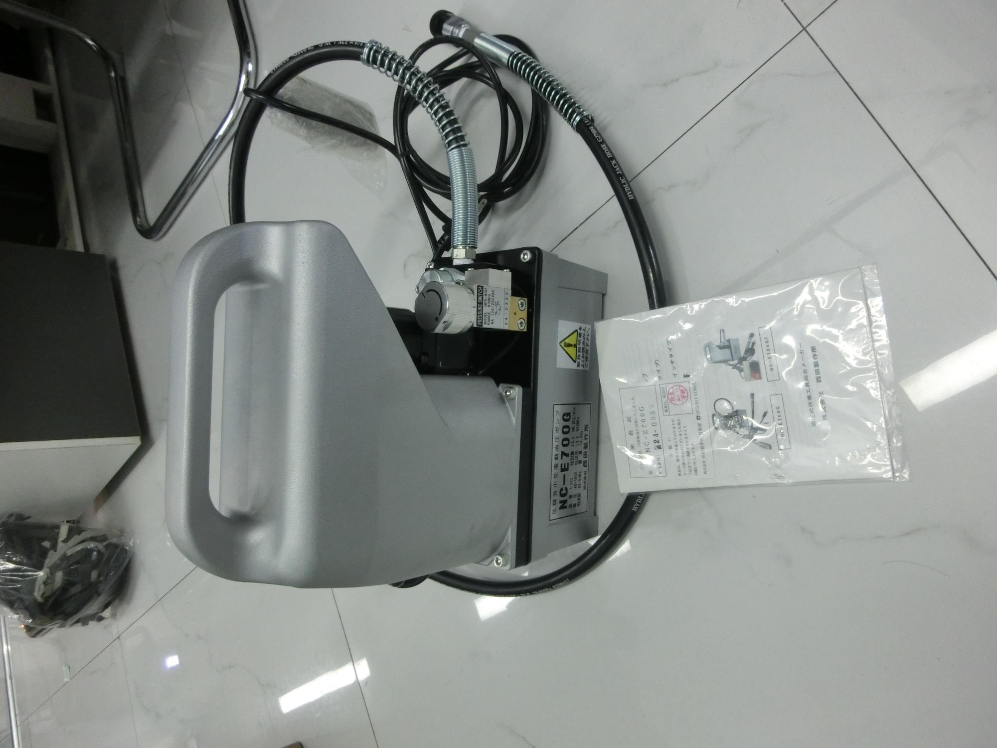NISHIDA日本西田制作所電動単動式油泵NC-E700G