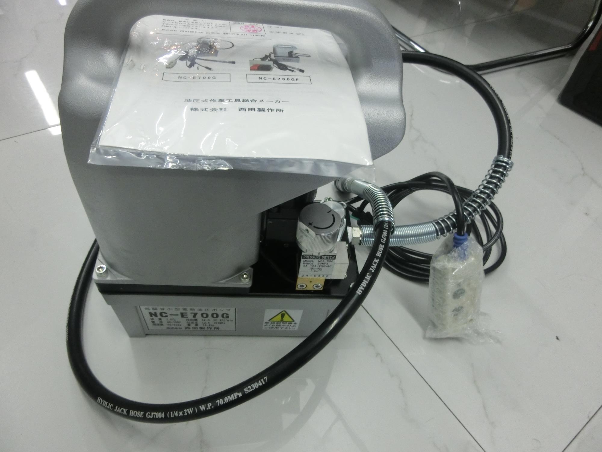 NISHIDA西田制作所电动压接工具/足踏単動式压接钳NC-F700