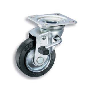 TAKIGEN泷源冲压大型活动脚轮橡胶车轮K-50-75刘15621198049