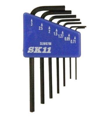 SK11藤原SLW07M微型六角扳手套装详询  关15908970566