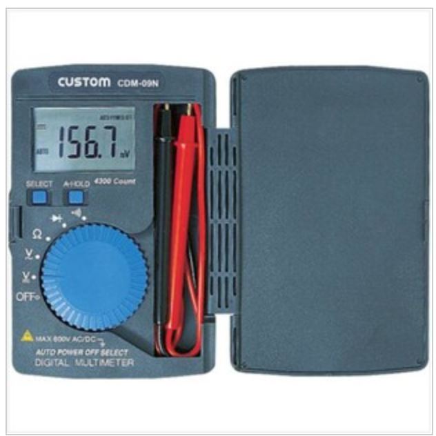 CUSTOM日本东洋测量测试测绘工具数字检电表CDM-09N刘15621198049