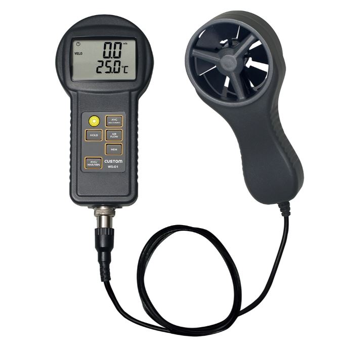 CUSTOM东洋数显风速计风速仪WS-05青岛平山郭-158-54210565