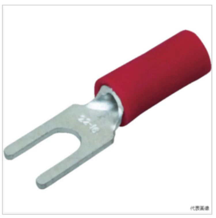 NICHIFU日富压接端子带绝缘涂层Y型TGV 1.25Y-3.5-RED刘15621198049