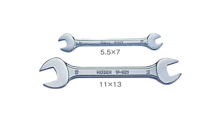 HOZAN宝山6支装双头扳手套装W-521详询  关15908970566