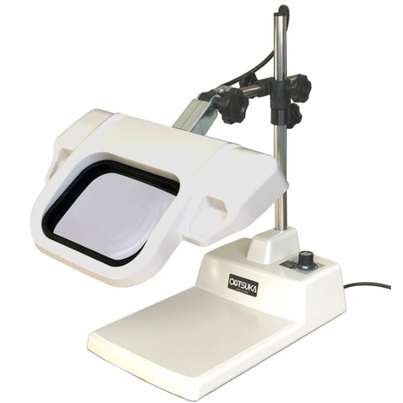 日本OTSUKA大塚台式LED照明放大镜O-LIGHT3L-B 3.5X荆