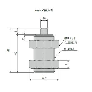 FUJI LATEX富士不二短型缓冲器FV-1406L-S详询  关159-0897-0566
