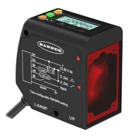 美国BANNER邦纳代理 激光测距 LTF24KC2LDQP