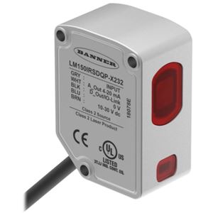 美国BANNER邦纳代理 激光测距 LM150IRSDQP-X232