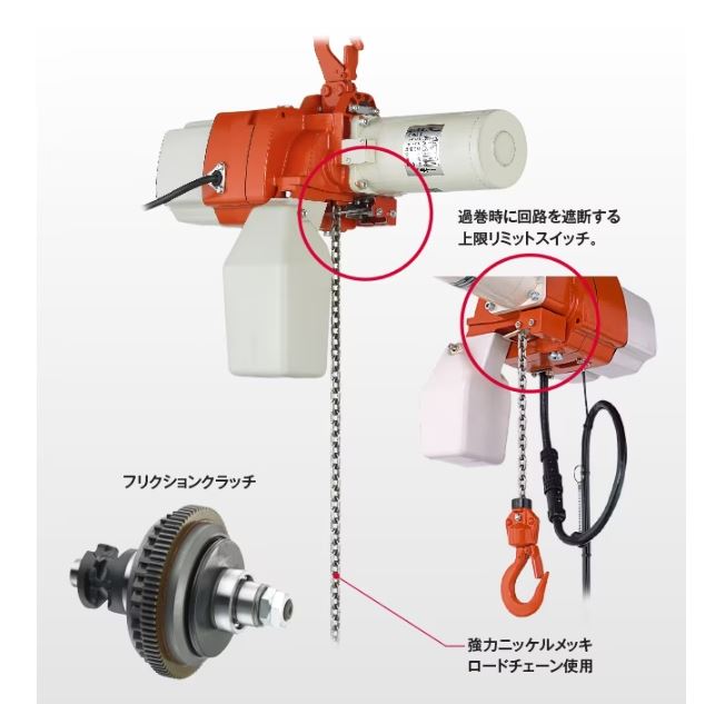 日本KITO鬼头单速电动葫芦ED06S青岛平山郭15854210565
