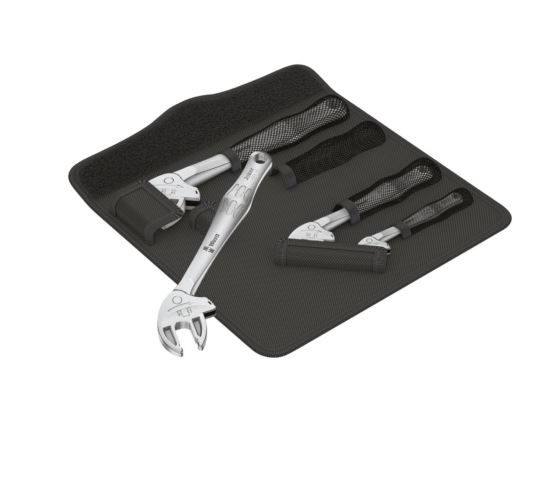 WERA 自调节开口扳手套件，4 件套 52151500