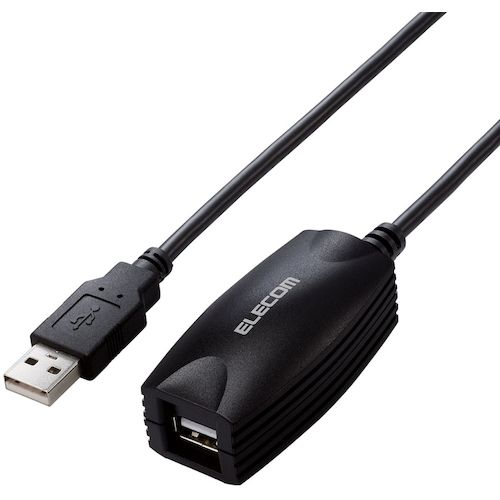 ELECOM宜丽客USB2-EXC50数据线电缆延长线联系15655134803