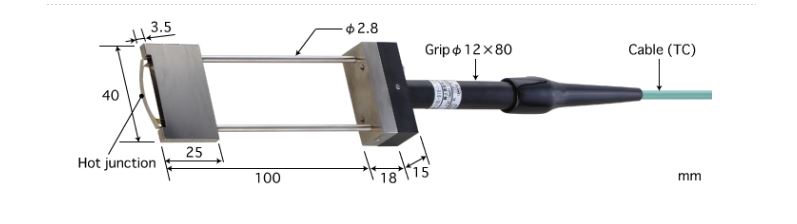 日本ANRITSU安立計器 温度传感器 TH-11E-010-1-TC1-ANP
