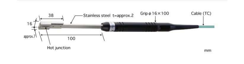 日本ANRITSU安立計器温度传感器 TH-14E-010-1-TC1-ANP