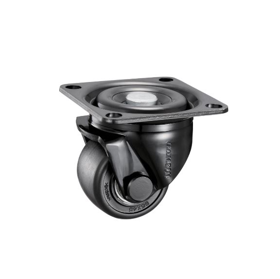 TAKIGEN泷源K-610J-75-N低地板柔性脚轮超重负载脚轮供货15655134803