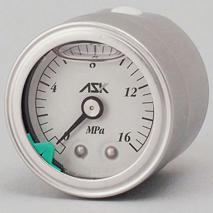日本ASK甘油压力表不锈钢材质OPG-DT-R1/4-39X16MPA-S荆