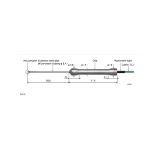日本ANRITSU安立計器 食品用内部温度传感器 BC-32E-030-TC1-ANPC