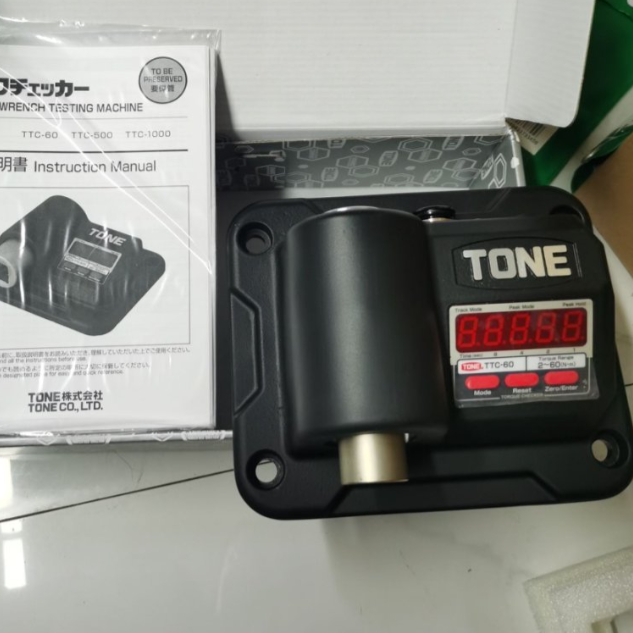日本拓耐TONE前田扭力扳手扭矩测试仪2~60Nm现货TTC-60荆