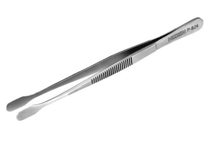 HOZAN宝三 不锈钢特殊形状镊子 P-824