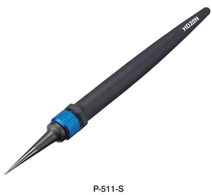 HOZAN宝三 防静电镊子头探针 P-511-S