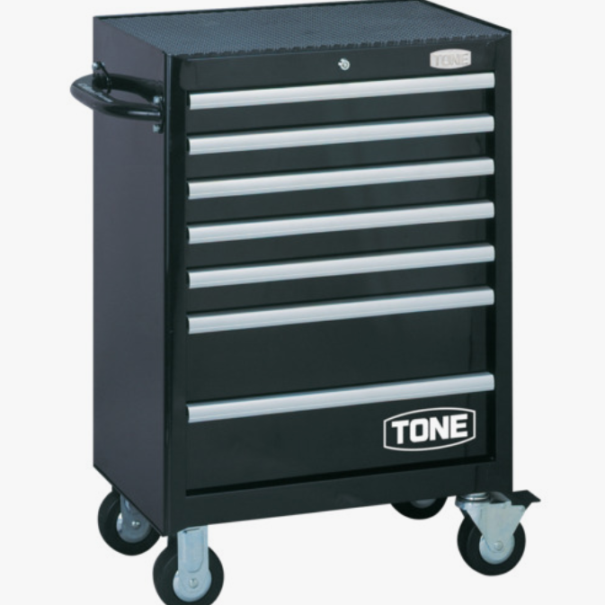日本TONE前田工具收纳柜推车WS207B荆