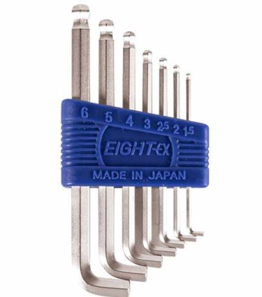 EIGHT百利钻石头内六角扳手TTR-S7 详询  关159-0897-0566