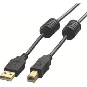ELECOM宜丽客U2C-MF15BK铁氧磁芯USB电缆线现货15655134803