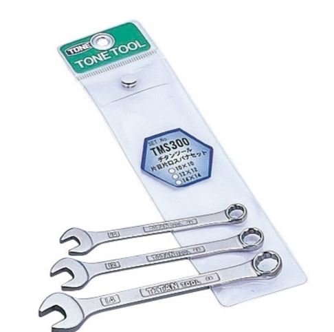 TONE前田TMS300钛合金组合扳手套装详询  关159-0897-0566