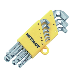 MITOLOY水户工机内六角扳手套装HBS900S青岛平山郭-158-54210565