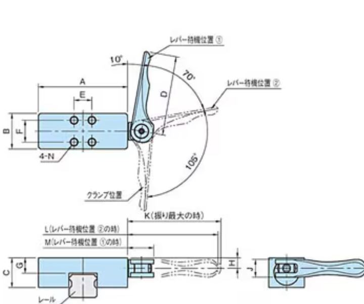 IMAO今尾线轨限位器LSM-25详询  关159-0897-0566