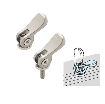 IMAO今尾机械标准配件迷你凸轮手柄QLCCS-04X20青岛平山技研刘15621198049