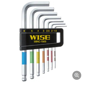 WISE若穗囲球头内六角扳手套装SBNC-700S详询  关159-0897-0566