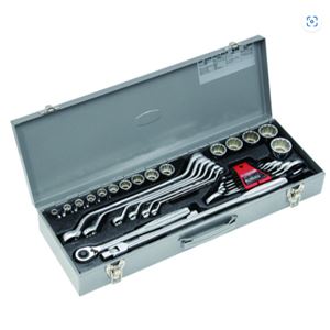 TONE前田K20维修工具套装组合 （轻工） 银色 32件套