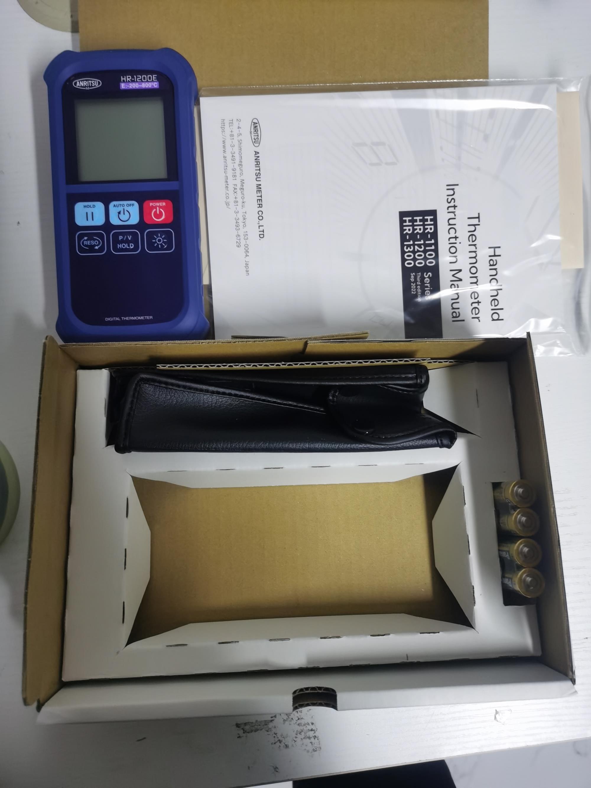 销售ANRITSU安立计器HR-1200E手持式温度测量仪15655134803