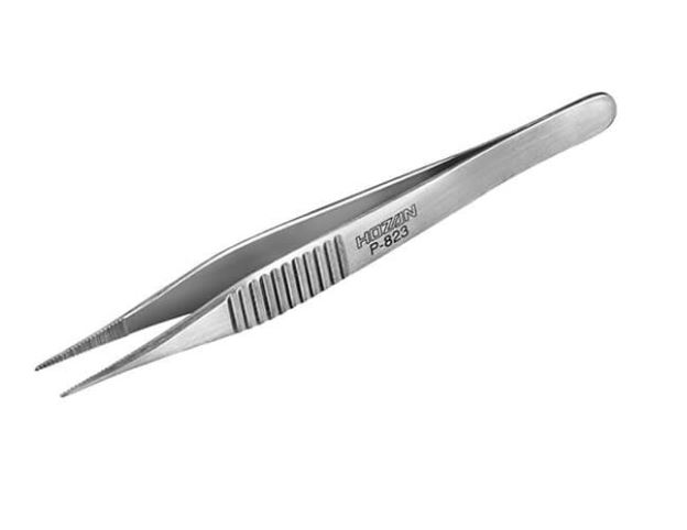 HOZAN宝三不锈钢镊子P-823