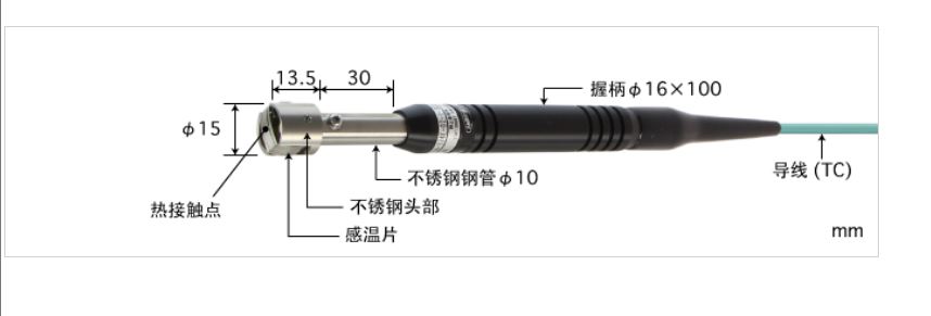 日本ANRITSU安立計器静止表面用温度传感器A系列A-231E-00-1-TC1-ANP