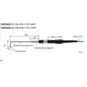 日本ANRITSU安立計器温度传感器CS-13K-010-1-TC1-ANP