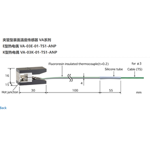 日本ANRITSU安立計器温度传感器VA-03E-01-TS1-ANP
