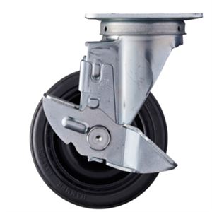 HAMMER哈玛橡胶脚轮 413S-CHR125TL 带制动器青岛平山技研刘15621198049