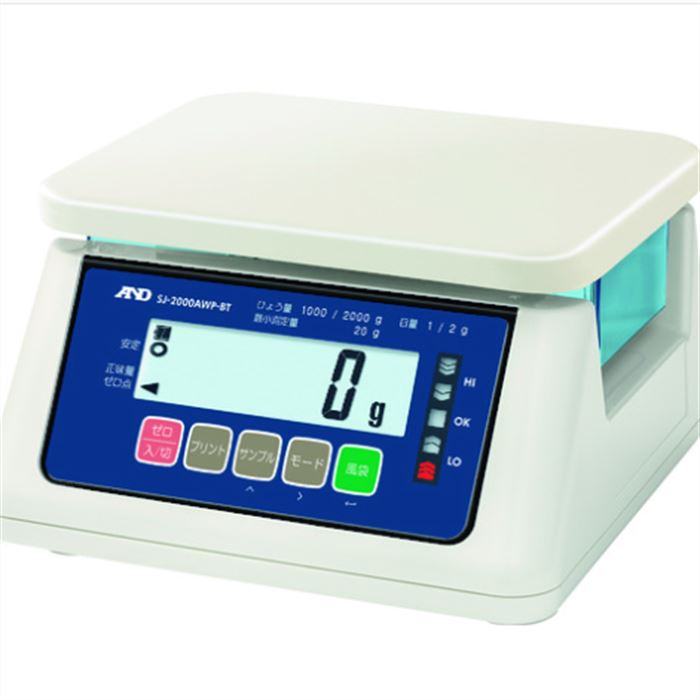 AND艾安德电子秤SJ-2000AWP-BT-A3青岛平山技研刘15621198049