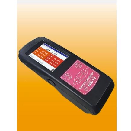 NDK电色手持式色差度计分光色度计NR-12B青岛平山郭-158-54210565