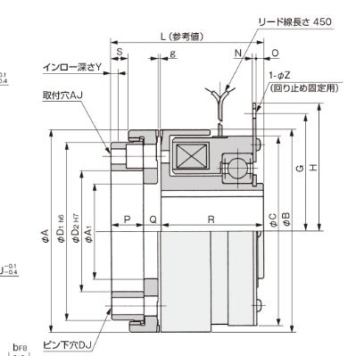 日本SINFONIA神钢轴承安装型离合器TZ-25青岛平山郭-158-54210565