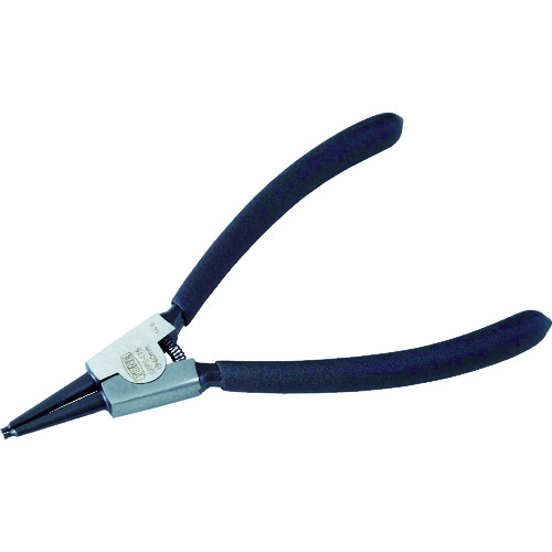 日本TONE前田卡环扁嘴钳（直型轴用）全长180mm环使用范围19～60mm